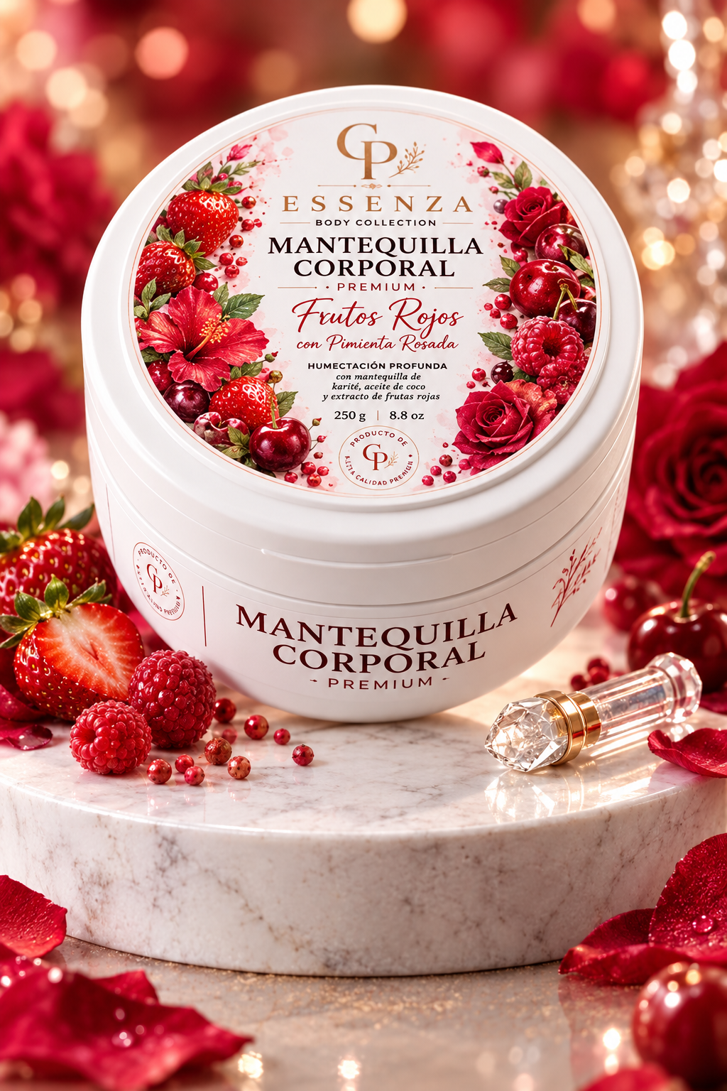 MANTEQUILLA CORPORAL FRUTOS ROJOS